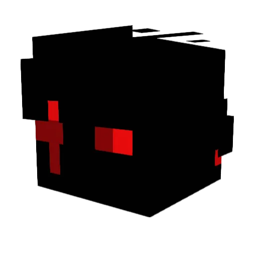 ItsFazerX Minecraft avatar head, 3D render