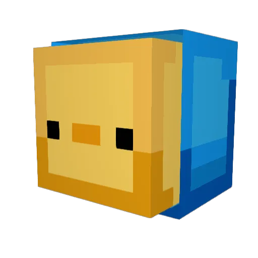 ItsFiury90 Minecraft avatar head, 3D render