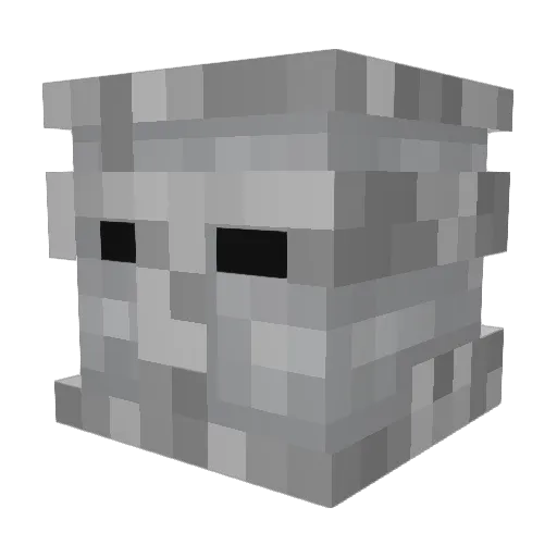 ItsFlavy Minecraft avatar head, 3D render
