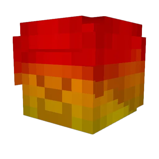 ItsFlipsn Minecraft avatar head, 3D render