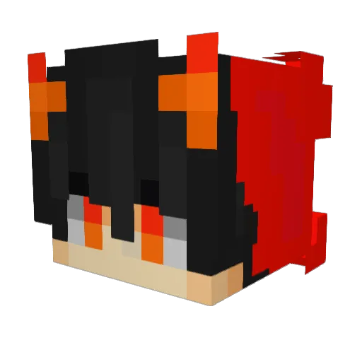 ItsFonz Minecraft avatar head, 3D render