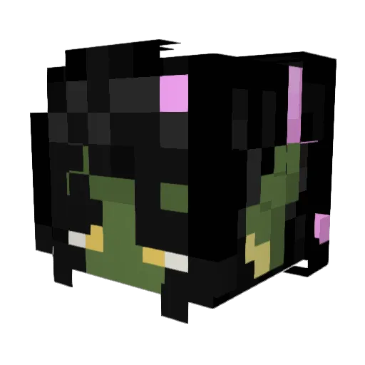 ItsFr0ggie Minecraft avatar head, 3D render