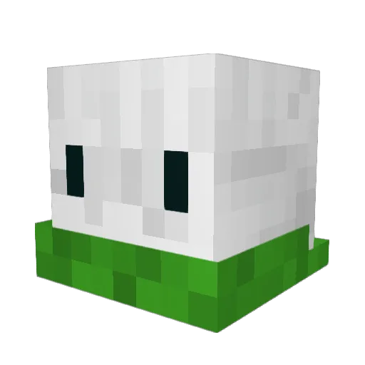 ItsFr0sti Minecraft avatar head, 3D render