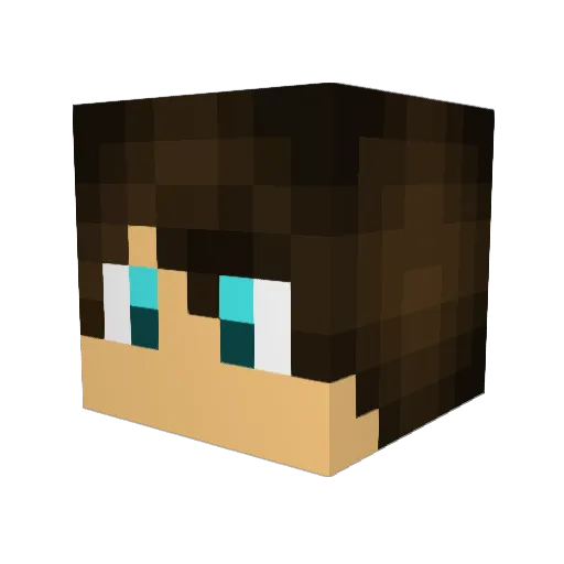 ItsFugginRudy Minecraft avatar head, 3D render