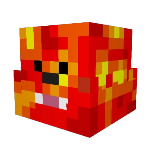 ItsGabeMC Minecraft avatar head, 3D render