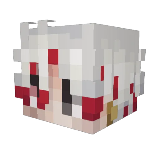 ItsGodJ Minecraft avatar head, 3D render