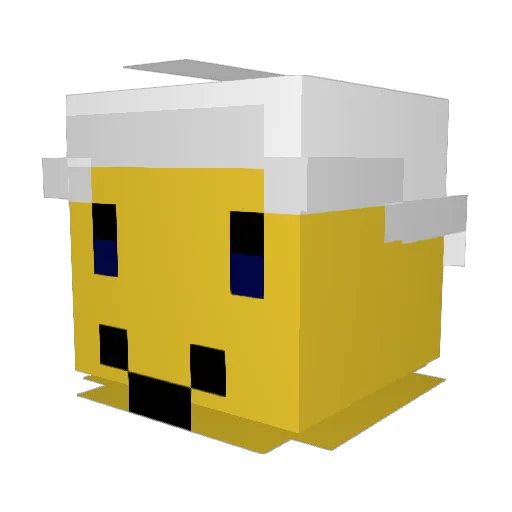 ItsGold__ Minecraft avatar head, 3D render