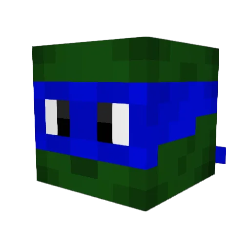 ItsHasu Minecraft avatar head, 3D render