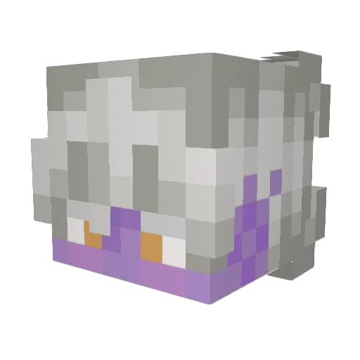 ItsHaven_ Minecraft avatar head, 3D render