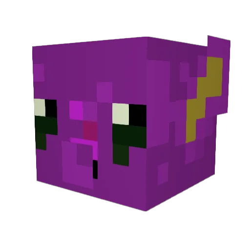 ItsHermanYT Minecraft avatar head, 3D render