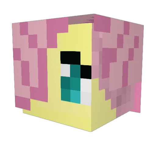 ItsHikito Minecraft avatar head, 3D render