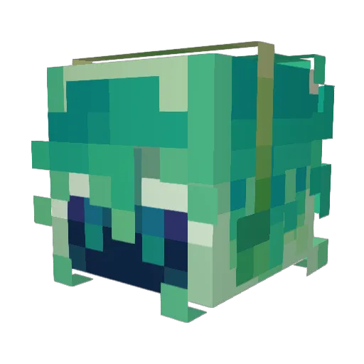 ItsHyperMachines Minecraft avatar head, 3D render