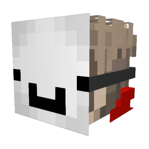 ItsJGaming Minecraft avatar head, 3D render