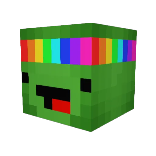 ItsJack345 Minecraft avatar head, 3D render