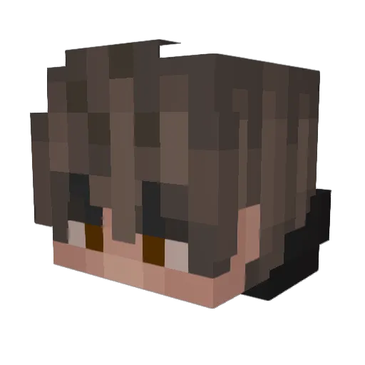ItsJackxyz Minecraft avatar head, 3D render