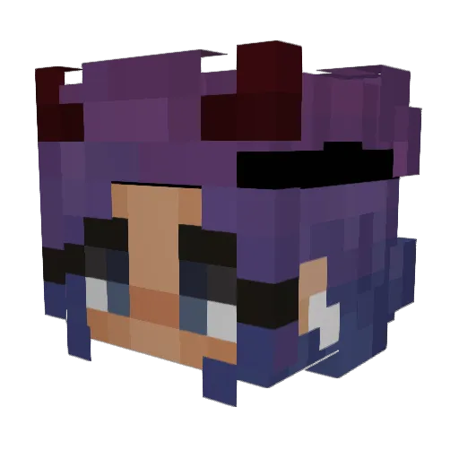 ItsJazzyyyy Minecraft avatar head, 3D render