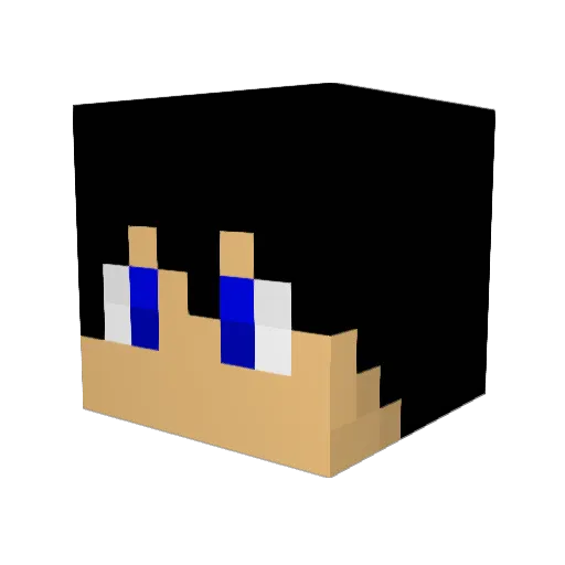 ItsJohnny2 Minecraft avatar head, 3D render