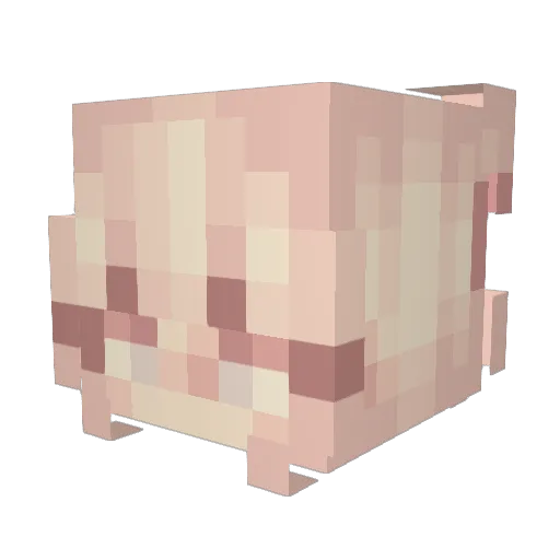 ItsJoie Minecraft avatar head, 3D render