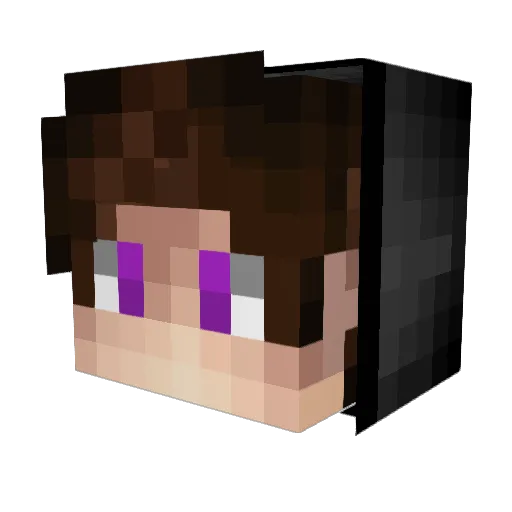 ItsJonnny Minecraft avatar head, 3D render