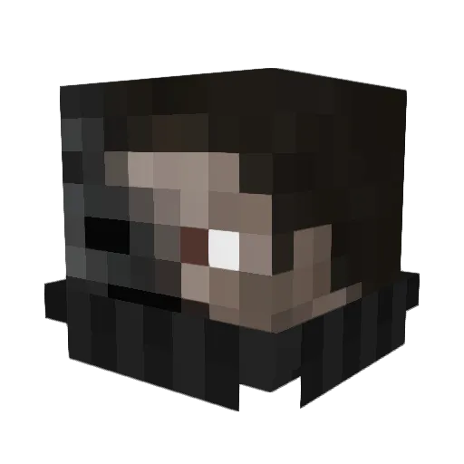ItsJustJelly_ Minecraft avatar head, 3D render