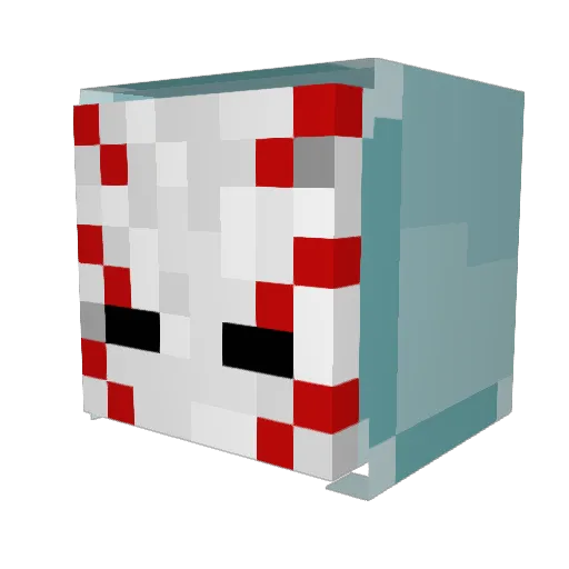 ItsJustNameless Minecraft avatar head, 3D render