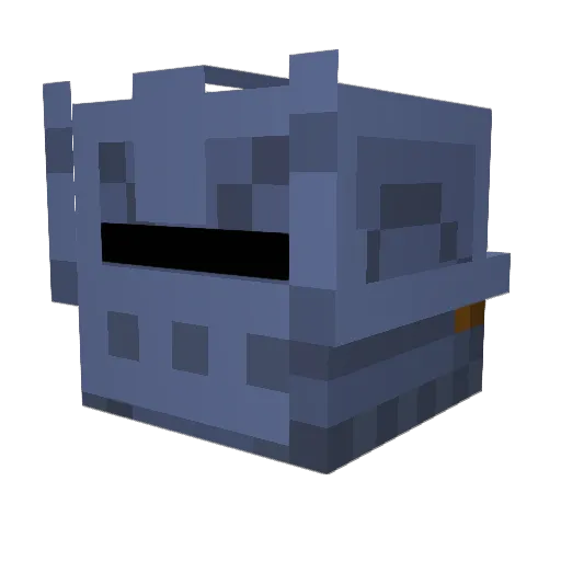 ItsJustNutty Minecraft avatar head, 3D render