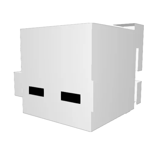 ItsKaizoMC Minecraft avatar head, 3D render