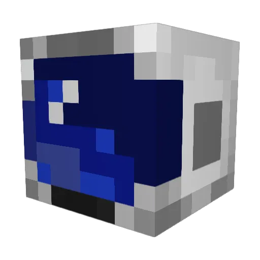 ItsKaram Minecraft avatar head, 3D render