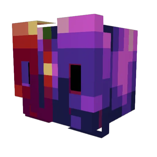 ItsKennedyTV Minecraft avatar head, 3D render
