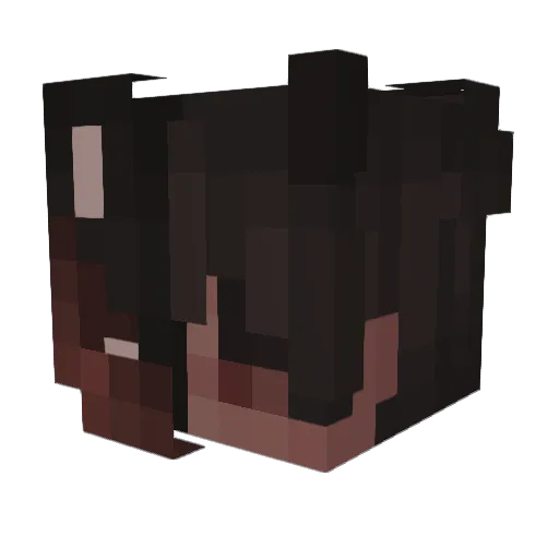 ItsKhyori Minecraft avatar head, 3D render
