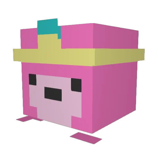 ItsKibbles Minecraft avatar head, 3D render