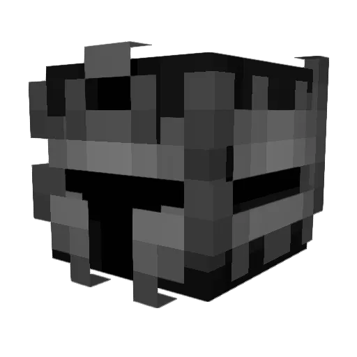 ItsKnightKing Minecraft avatar head, 3D render
