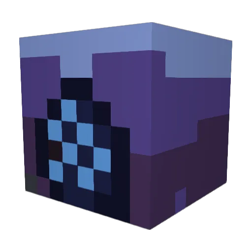ItsKosmic Minecraft avatar head, 3D render