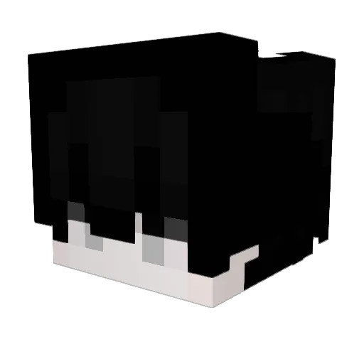 ItsKqrma_ Minecraft avatar head, 3D render