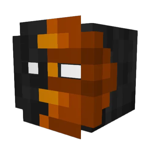 ItsKylian_ Minecraft avatar head, 3D render