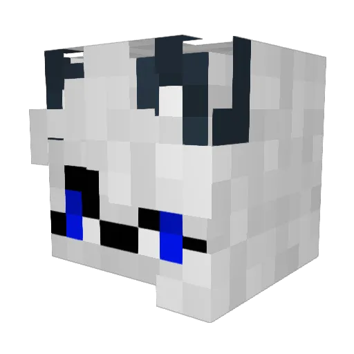 ItsLccyy Minecraft avatar head, 3D render