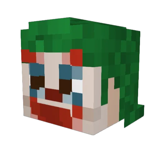 ItsLemonez Minecraft avatar head, 3D render