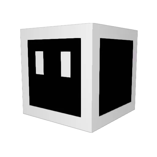 ItsLidl Minecraft avatar head, 3D render