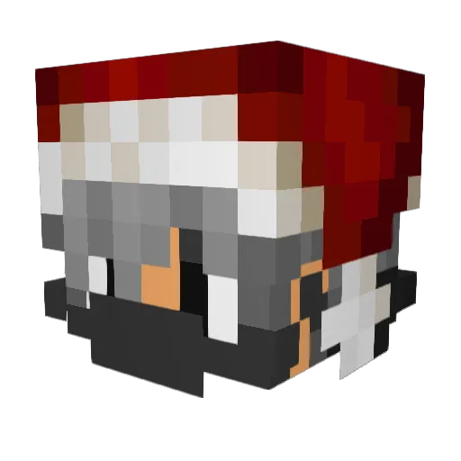 ItsLikeADream Minecraft avatar head, 3D render