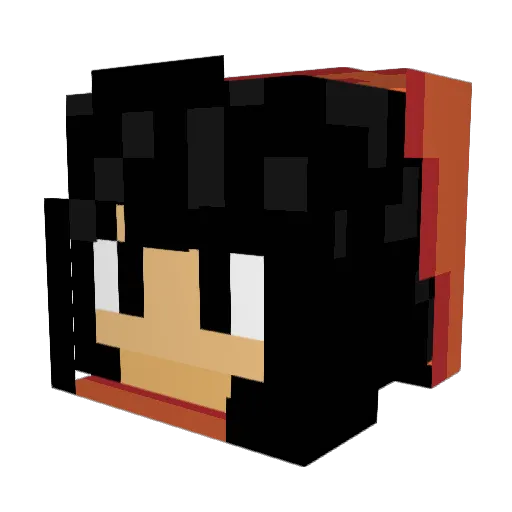 ItsLisa420 Minecraft avatar head, 3D render
