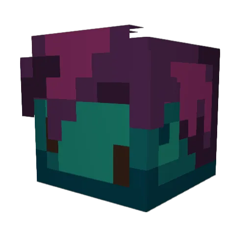 ItsLolgan Minecraft avatar head, 3D render