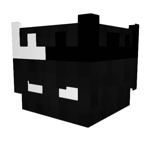 ItsLyhh Minecraft avatar head, 3D render