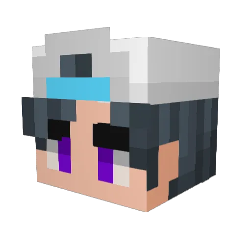 ItsM3ALEM Minecraft avatar head, 3D render