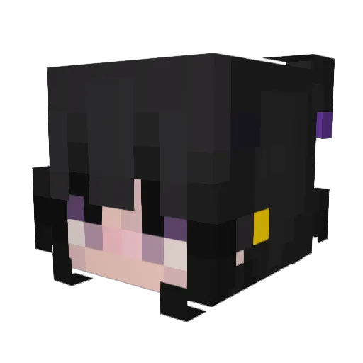 ItsMaar_ Minecraft avatar head, 3D render