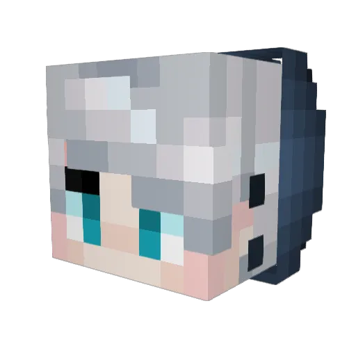 ItsMarcus09 Minecraft avatar head, 3D render