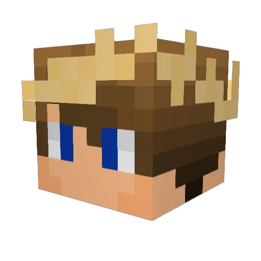 ItsMarquis1231 Minecraft avatar head, 3D render