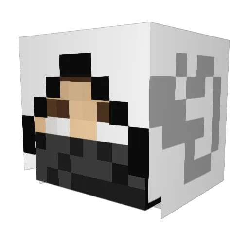 ItsMatthewOG Minecraft avatar head, 3D render