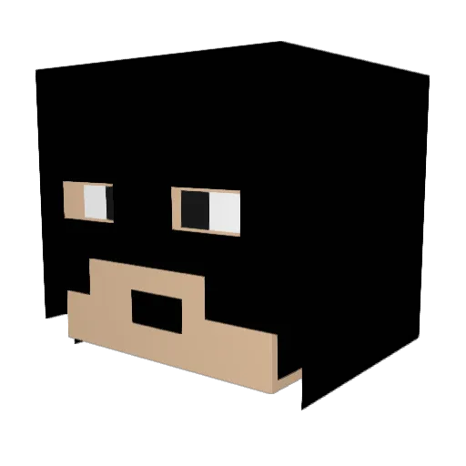 ItsMatthewP Minecraft avatar head, 3D render