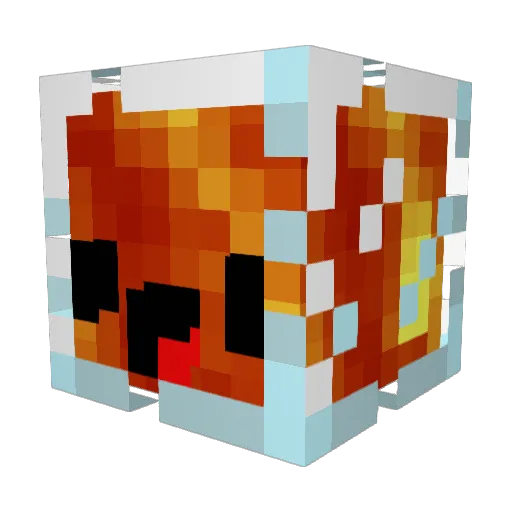ItsMax2003 Minecraft avatar head, 3D render