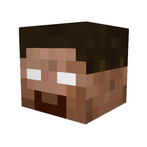 ItsMeAgain6969 Minecraft avatar head, 3D render